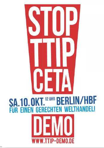 Weitblick-Bild 2/15: TTIP-Demo Weitblick-Bild 2/15: TTIP-Demo