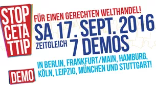 TTIP-Demonstrationen 2016 TTIP-Demonstrationen 2016