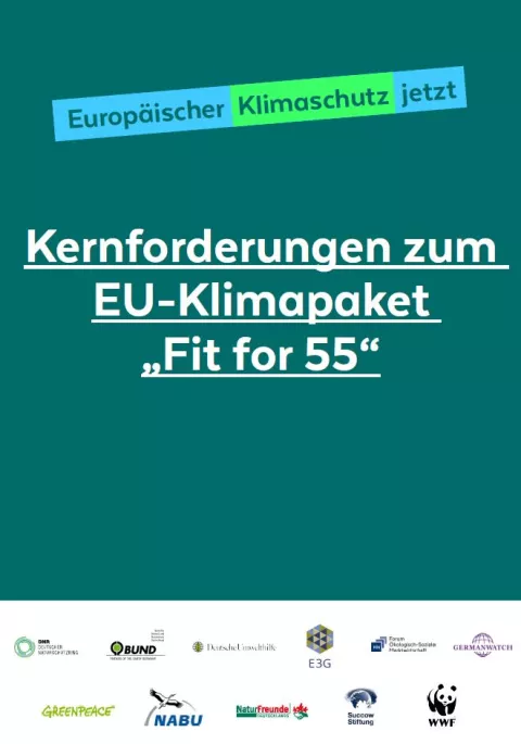 Kernforderungen FitFor55