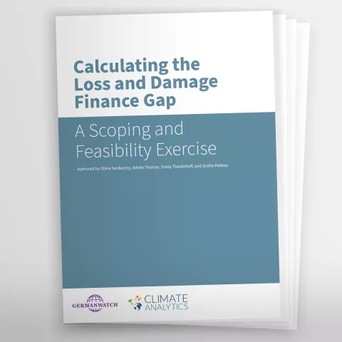 Preview Calculating the Loss and Damage Finance Gap