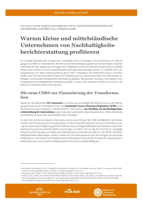 Titelseite der Full-Disclosure-Sonderausgabe