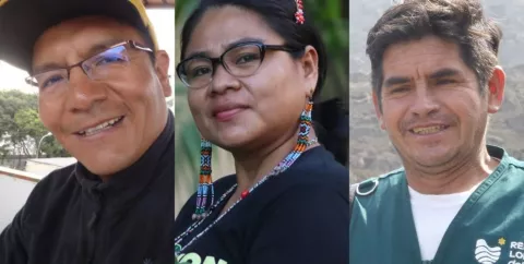 Umweltaktivist:innen in Peru
