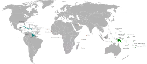 Fig. 3. Map of Small Island Developing States (SIDS) (Osiris / Wikimedia Commons).