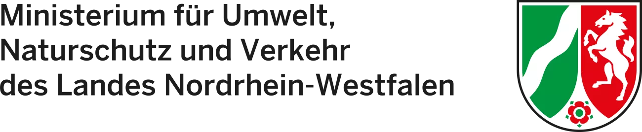 Logo: Ministerium für Umwelt, Naturschutz und Verkehr des Landes Nordrhein-Westfalen