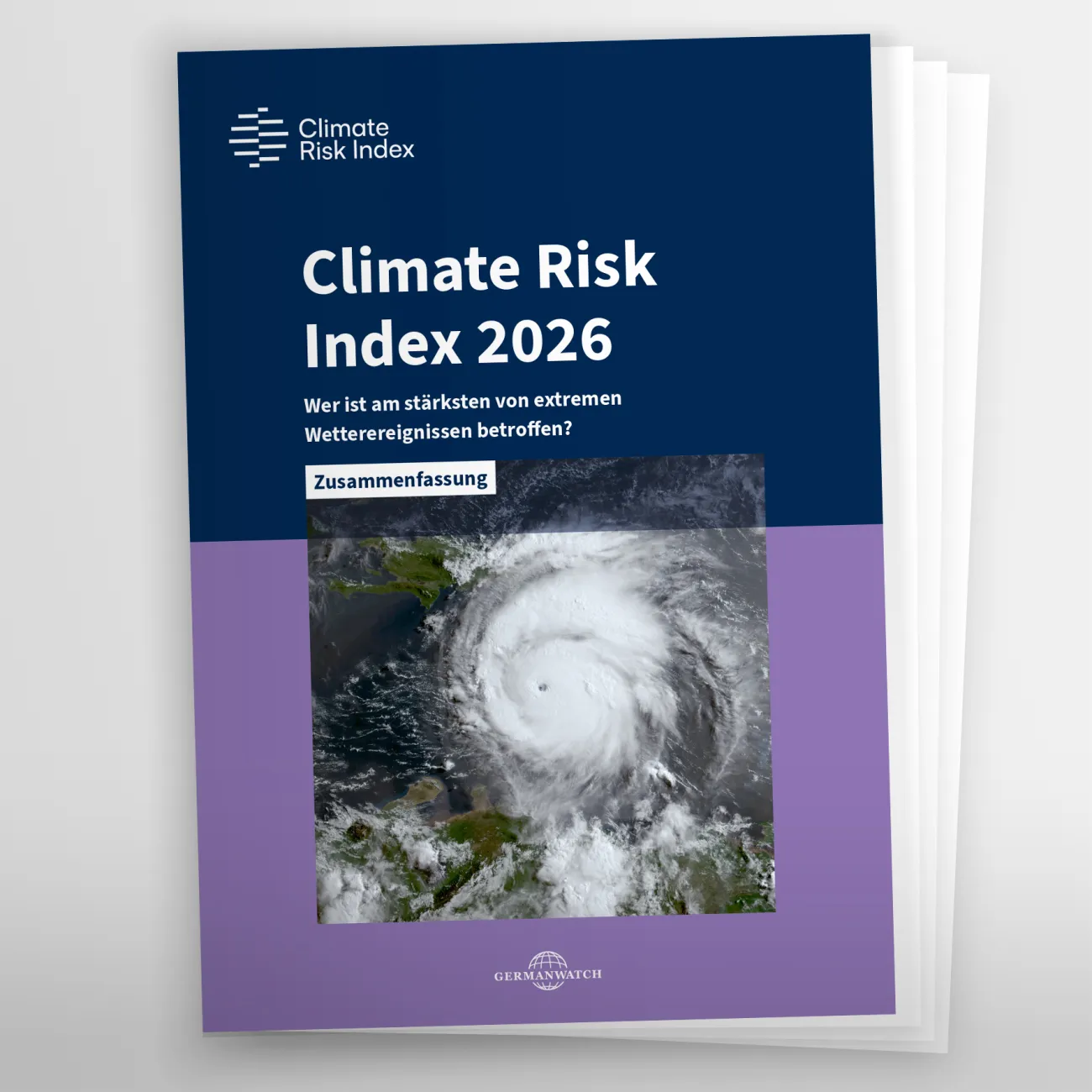 erste Seite des climate risk index