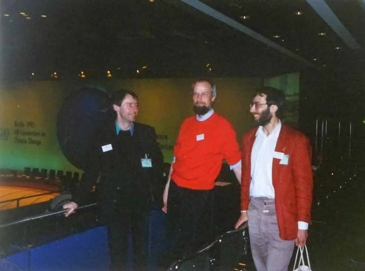 Manfred Treber, Klaus Milke und Christoph Bals