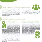 Titel Civil Society Engagement with the Green Climate Fund