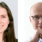 Portraitfotos Anna Ackermann und Valerii Novykov