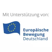 Mit Unterstützung von Europäische Bewegung Deutschland