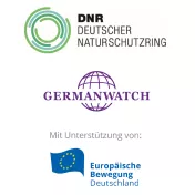 Logos Germanwatch, DNR, EBD 2020