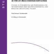 Publikation: Überlegungen zur Transparenz im OECD-Beschwerdeverfahren