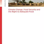 Titelseite-Publikation-Climate-Change, Food Security and the Right to Adequate Food
