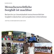 Cover Menschenrechtliche Sorgfalt ist machbar