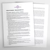 Titelbild Code of Conduct deutsch