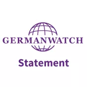 Germanwatch-Logo with text "Statement"