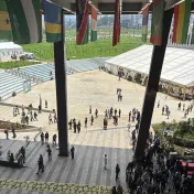 Blick auf den ACS2 in Addis Abeba