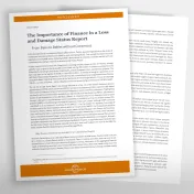 Nur Text auf dem Titelbild einer Fachpublikation zur Finanzierung von Loss and Damage 