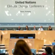 View of the conference room during SB64