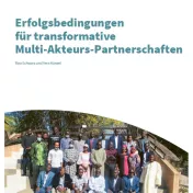 Cover: Erfolgsbedingungen für transformative Multi-Akteurs-Partnerschaften