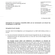 Titelbild der Stellungnahme