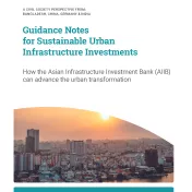 Cover Leitfaden Nachhaltige Infrastruktur Investition