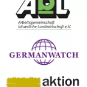 Logos AbL, Germanwatch, Aktion-Agrar