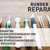 Cover Forderungskatalog Runder Tisch Reparatur