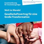 Cover: WBGU Studie