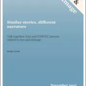 Cover: Similar stories, different narrators